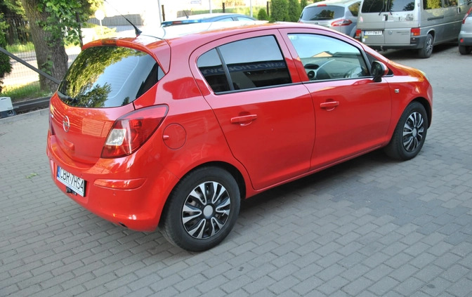 Opel Corsa cena 16900 przebieg: 179000, rok produkcji 2009 z Chełmno małe 92